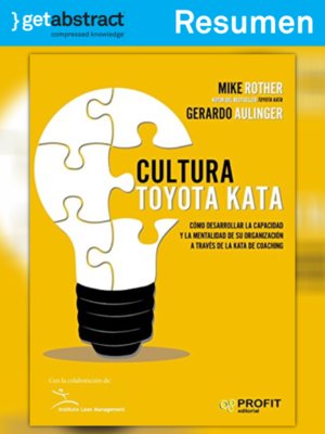 cover image of Cultura Toyota Kata (resumen)
